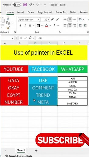 Copy Colors in Excel with ONE Click - The Secret Tool That Saves Hours! 🎨🚀