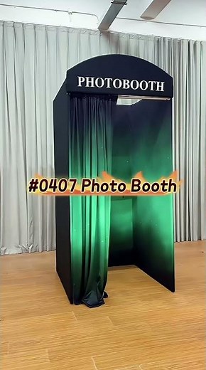 Modern Photo Booth Setup Ideas | Custom Enclosed Booth Display for Events & Parties