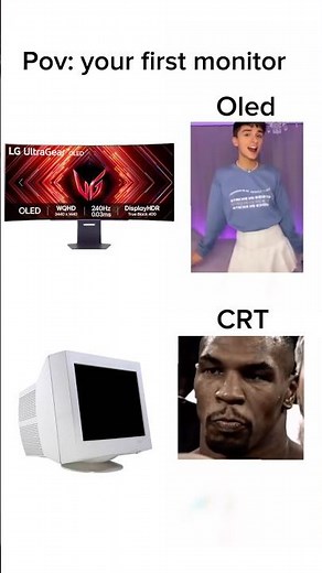 What was your first monitor? #pc #pcgaming #gamingpc #pcbuild