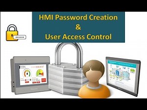 WEINTEK HMI Set Password and User Access Control