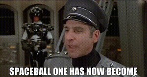 Spaceball One has now become