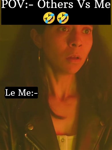 Horror Movies: Me Screaming vs Others Chilling 😱 | Relatable Reactions Gone Wrong! #horrorcomedy