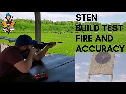 STEN Gun Test Fire and Accuracy