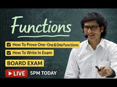 Function || How to write in Board exam || For 12th Boards || By Dev sir