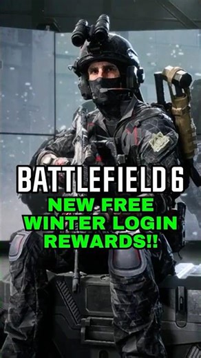 BATTLEFIELD 6 NEW FREE WINTER REWARDS! #gaming #battlefield6 #battlefield #bf6