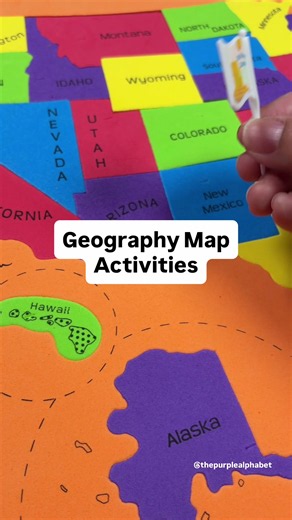 Learn about countries, states, flags and more with the complete map set. This kit is from @Imagimake and makes learning about geography fun. #GeographyActivities #MapActivities #LearningActivities #GeographyForKids #homeschoolactivities