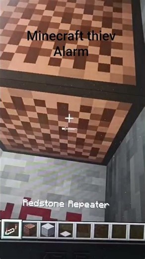 Minecraft thiev alarm tutorial Майнкрафт аларма за крадци #mimecraft #tutoruials #minecrafttutorial