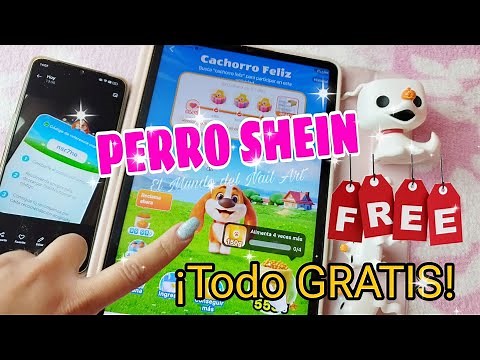 🐶PERRO SHEIN🐕Cachorro Feliz ¿ES GRATIS? ¿Cómo se juega? ¿Qué REGALOS se consiguen? ¿Copian a TEMU? 🎁