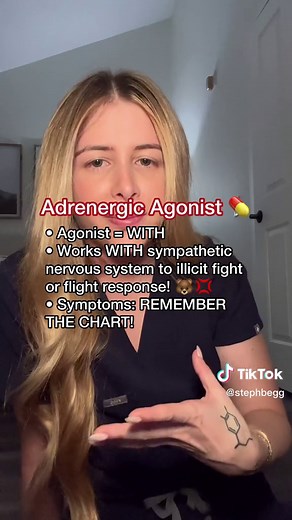 Adrenergic and cholinergics made simple!! #fyp #foryou #nursingstudent #nursingschool #nursingtiktok #nursingschoolhacks #nursingmajor #pharmacology #pharmacologynotes #pharmacologyclass #nclex #rn #bsn #healthcare #epinephrine #betablockers #adrenergic #cholinergic #nurse #nursesoftiktok #nursetok