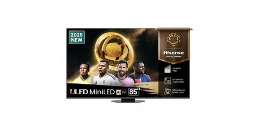 Hisense 85inch U8Q 4K Mini LED Smart Television (2025 Model) - 85U8Q