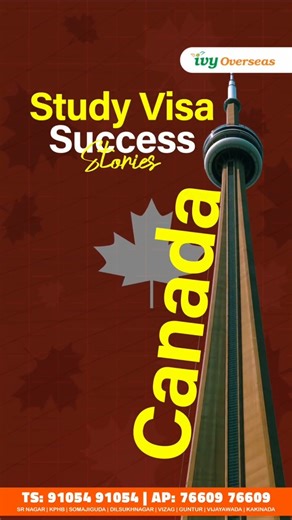 Canada Study Visa Success Stories 2026 | AP & TS students | Latest Update 🇨🇦 | Study in Canada