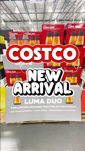 New Costco Find! ION Luma Duo Lantern Speakers | 360° Sound & Waterproof Speakers #costcofinds