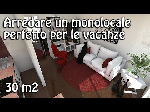 Arredare un monolocale di 30 m2 : perfetto per le vacanze😊