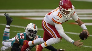 'That might be the sack of the year!' Nantz loses it on Fins' 30-yard sack