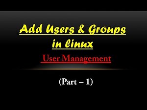User & Group management in RHEL 7. (Part 1)