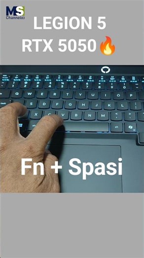 Cara Menyalakan Lampu Keyboard Laptop Lenovo Legion 5 15IRX10