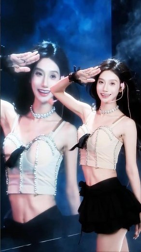 今晚心跳和尖叫都超标！#SING女团 #SING锦漓 #舞台大屏 #神级现场