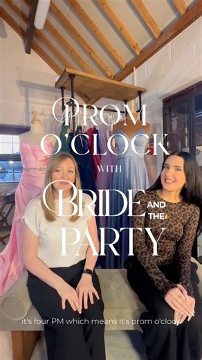 Rebecca on Instagram: "Episode 9 of Prom O’Clock ⏰✨ Today is all about inclusivity. At Bride and the Party, we believe prom shopping should feel comfortable, supportive, and fun for everyone. Every body, every style, every story you deserve to feel confident, welcomed, and truly yourself when finding your dress. Our boutique is a safe, friendly space where you can take your time, ask questions, and enjoy the experience without pressure. And if you’re thinking of visiting us soon, here’s what’s c