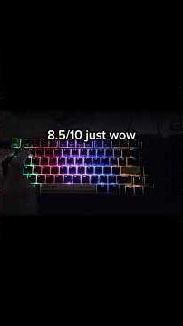 Mechanical keyboard rgb #gamekeyboard #rgb #speedsong #gaming #keyboardrgb #minecraftkeyboard