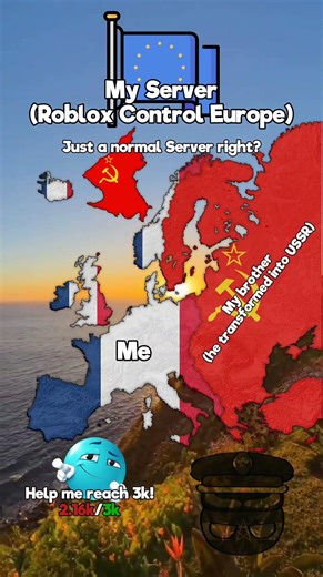 My Server in Roblox control Europe..again#europe #mapguide #mapping#fyp#viral