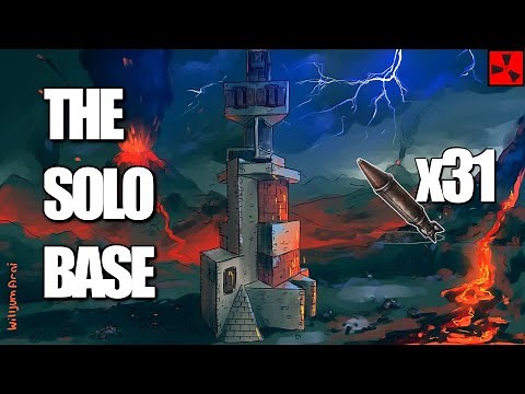 The Solo Base design for ALL Players.. Willjum's Rust Base Build