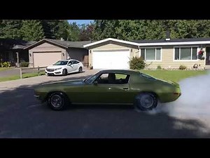 1970 Camaro SS 396 L78 Huge Burnout