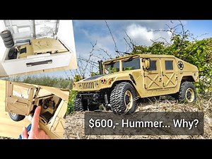 Scale Hummer H1 full metal and detail, the HG P408 is amazing