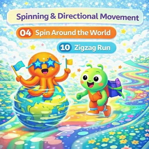Gross Motor Movement Songs for Kids Fun & Interactive Action Musics #kids #children #kidslearning