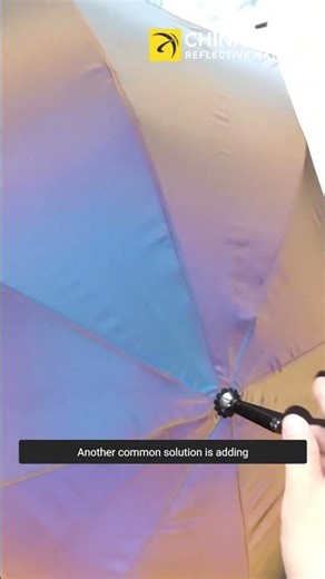 Reflective Fabric for Umbrellas High Visibility Rain Safety Material