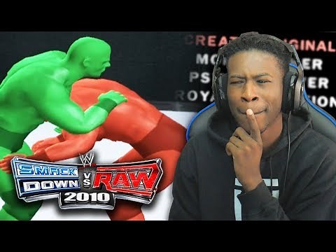 MAKING DUMB & AWESOME FINISHERS!! (WWE SvR 2010 Create a Finisher Mode)