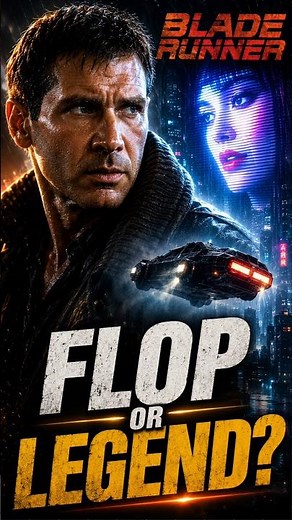 This Movie Couldn't Recover Its Budget… Now It's a Masterpiece 😳 #bladerunner1982
