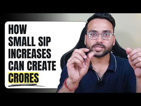 How Small SIP Increases Can Create Crores
