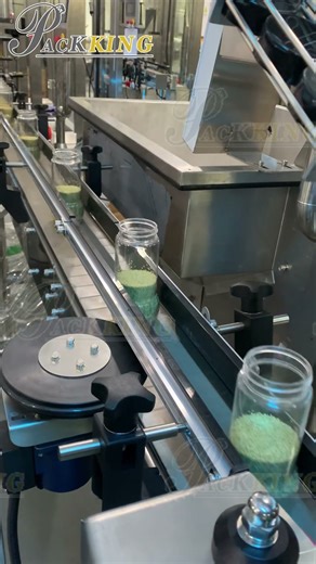 Integrates feeding,weighing, bottle sorting, capping, sealing, labeling & coding in one line. #pack