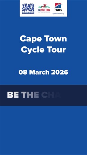 🚴‍♂️ Rufus connects cycling to adoption 🐾 "Cycling 109 kilometres is tough 💪. But imagine waiting months in a kennel for a family 🐶💔. TEAM SPCA riders pedal so my friends can complete their Long Ride Home 🏠❤️." Join the team today! 👉 https://pulse.ly/3eeftmaf0m #BeTheChange #LongRideHome #TeamSPCA #HillsTransformingLives #HillsPetSA 🐾 Hill’s Pet Nutrition Cape Town Cycle Tour Ass Magic Chamois Cream | Cape of Good Hope SPCA