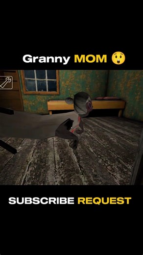 Granny MOM 🤯 Finds the Spider Key 🗝️ | Horror Escape #granny #shorts #yosho