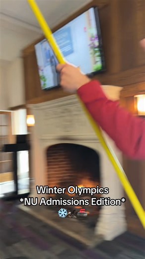 How do we sign the Niagara Admissions team up for the next Winter Olympics? 👀 🥌 | Niagara University