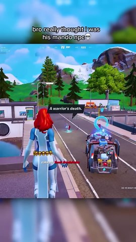 Pretending to be a fake Mandalorian NPC