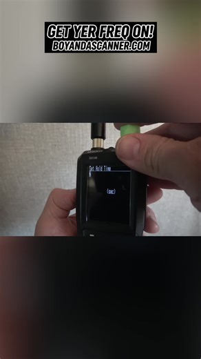 Scanner settings got you confused? Learn to adjust hold time and explore CC mode options! #ScannerTips #TechTutorial #CCMode #HoldTime