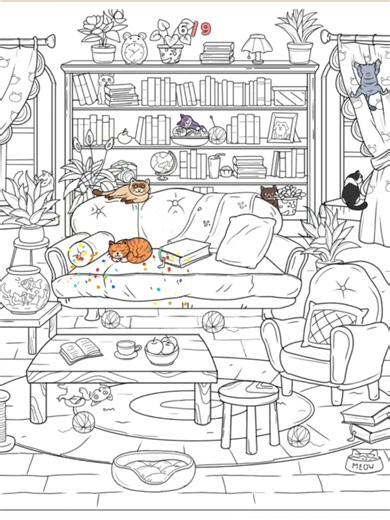 brain fever level 12 (find 9 cat's) #brainfever