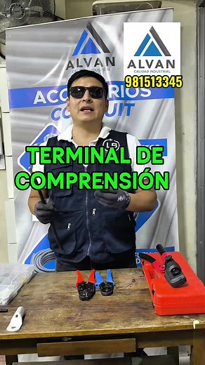 Terminales de compresión en instalaciones eléctricas comerciales