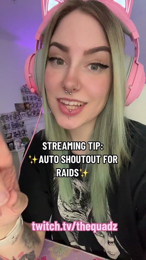 Streaming Tutorial: Automatic Shoutouts for Raids! Now you never have to worry about forgetting to shout someone out when you get raided! ☺️ #twitch #twitchstreamer #smallstreamer #streamer #streamjourney #trending #videogames #gamingontiktok #foryou #twitchtutorials #twitchtok #twitchadvice #streamadvice #twitchtok