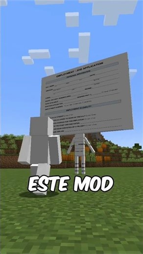 Este modo añade una solicitud de empleo. 😨💼