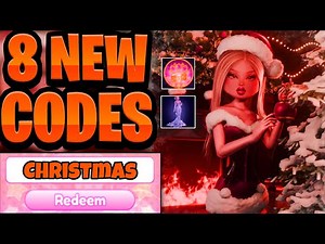 *NEW* ALL WORKING CHRISTMAS CODES FOR DRESS TO IMPRESS IN DECEMBER 2024! ROBLOX DTI CHRISTMAS CODES