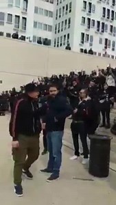 PAOK FANS ARE HERE, and where are YOU? 😈🔥⚠️⚫⚪ ℹ️ Although the fans of Marseille and AEK wanted to beat the fans of PAOK in France, it happened that the black and whites beat everyone else in Marseille 🇨🇵! 😁 And now, you come to Thessaloniki ... 🤛👀🔜 #paok #marseille #fans #thessaloniki | PAOK PARTIZAN FAMILY