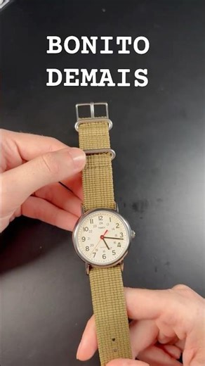 Esse Timex é bonito demais pra ser tão simples…