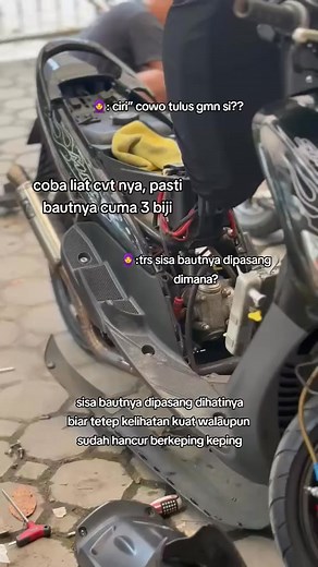 6.4K reactions · 120 shares | cung siapa disini yang baut cvtnya 3...