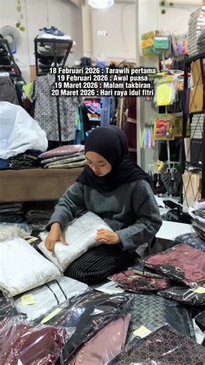 SYF STORE 🇮🇩 on Instagram: "Ramadhan sebentar lagi, selain siapin hati yg bersih kami juga lagi nyiapin outfit2 buat bukber/ lebaran nanti nih stay tuned teruss yaa di ig @syf.hijabofficial ❤️‍🔥 #syfstorewonosobo #syfhijabfashion #bajulebaran2026 #trendbajulebaran2026 #gamismurahwonosobo"