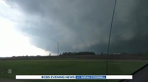 DANGEROUS TORNADOES: Severe weather left a trail of destruction across Minnesota when at least two confirmed tornados damaged dozens of buildings and knocked out power to thousands. | CBS Evening News