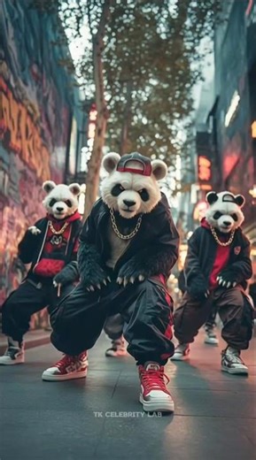 🐼💃 Pandas Got Moves! | #tkcelebritylab