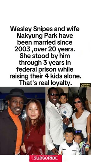From Seoul to Hollywood #shorts #WesleySnipes #NakyungPark #relationship #marriage #dating #couple